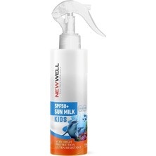 New Well Çocuk Güneş Sütü Yüksek Koruma SPF50+ Jojoba Oil 150 Ml, TYCYZH4K5N171619943421284