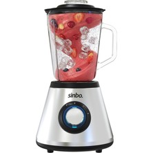 Sinbo SHB-7520 Turbo Blender – 400W, 1.5l Cam Hazne, 6 Bıçaklı Buz Kırma & Smoothie