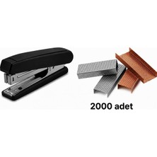 Lona Lucy Zımba Makinesi Seti, 2000 Adet Zımba Teli Dahil, Dayanıklı Metal Mekanizma, Masaüstü