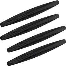 Microcase 4'lü Universal Çizik Önleyici Şerit Araç Koruma Bandı Seti AL5361 (Siyah)