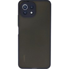 Royaleks Xiaomi Mi 11 Lite Kılıf Montreal Silikon Kapak - Lacivert
