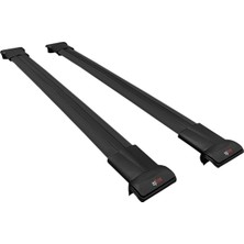 Accessorypart Subaru Crosstrek 2024 ve Sonrası ile Uyumlu Fly Model Ara Atkı Tavan Barı Siyah 2 A