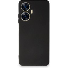 Royaleks Realme C55 Kılıf First Silikon - Siyah