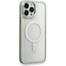 Royaleks Apple Iphone 14 Pro Max Kılıf Room Magneticsafe Silikon - Su Yeşili