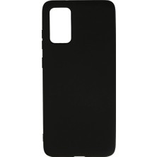 Royaleks Samsung Galaxy S20 Plus Kılıf Nano Içi Kadife Silikon - Siyah