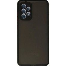 Royaleks Samsung Galaxy A72 Kılıf Montreal Silikon Kapak - Siyah