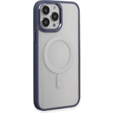 Royaleks Apple Iphone 15 Pro Max Kılıf Room Magneticsafe Silikon - Sierra Blue