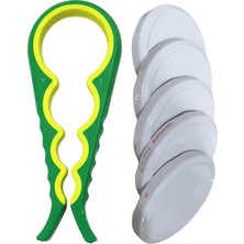 Mta High-Tech Kavanoz Kapağı Açacağı + 5 Adet Kavanoz Kapağı Hediyeli – Ergonomik Kaymaz T