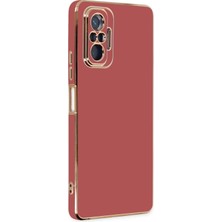KSB Store Mey Ithalat®   Redmi Note 10 Pro Kılıf Volet Silikon - Kırmızı