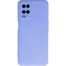 Royaleks Oppo A54 4g Kılıf Nano Içi Kadife Silikon - Lila