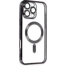 KSB Store Mey Ithalat®  iPhone 16 Pro Max Kılıf Kross Magneticsafe Kapak - Siyah
