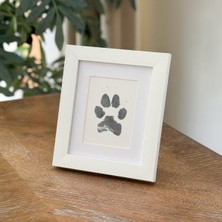 Tekli Evcil Hayvan Pati Izi ve Fotoğraf Çerçevesi - Kedi Köpek ve Kuş ile Uyumlu - Sadece Çer