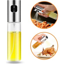 Buffer® 100ML Kapasiteli Şeffaf Spreyli Yağdanlık Sosluk Yağ Püskürtücü Yağ Şişesi