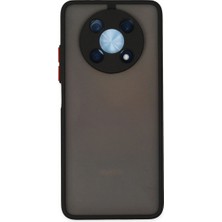 Royaleks Huawei Nova Y90 Kılıf Montreal Silikon Kapak - Siyah