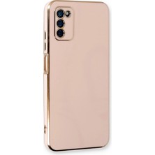 KSB Store Mey Ithalat®  Samsung Galaxy A03S Kılıf Volet Silikon - Pembe