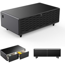 Akıllı Sehpa &amp; Buzdolabı / Smart Coffee Table (Siyah)