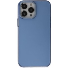 KSB Store Mey Ithalat®  iPhone 14 Pro Kılıf Anka Pc Sert Metal Kapak - Mavi