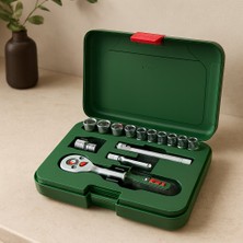 Eseno Select 1/4 Inç 14 Parça Lokma Takımı - Çantalı
