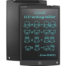 Mudanis 12 Inc Writing LCD Grafik Dijital Kalemli Çizim Tableti Yazı Tahta Not Yazma Eğitim Tableti