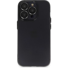 Royaleks Apple Iphone 13 Pro Kılıf Luko Lens Silikon - Siyah