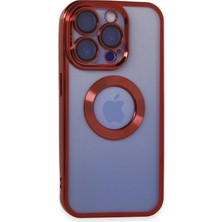 Marsilyan™- Apple Iphone 15 Pro Max Kılıf Slot Silikon - Kırmızı
