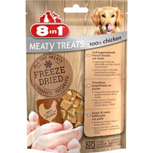 8in1 Meaty Treats Freeze Dried Tavuklu, 50 gr Köpek Ödülü