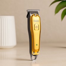 Renas Store USB Şarjlı Saç ve Sakal Kesme Makinesi - T-Bıçak, Metal Kaplama
