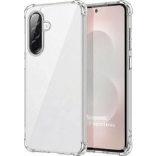 Samsung Galaxy A37 Için Kılıf Shock Absorbing Şeffaf [galaxy A37 ile Uyumlu Kılıf - Şeffaf]