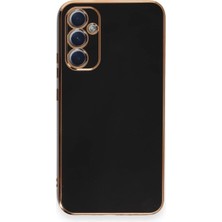 KSB Store Mey Ithalat®  Samsung Galaxy A34 5g Kılıf Volet Silikon - Siyah