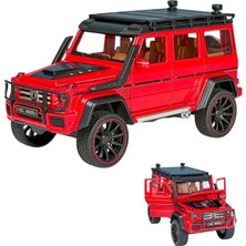 Mercedes G Seri Arazi Aracı Die Cast Model Kutulu Buhar Atan Çek Bırak Full Fonksiyon Kapıları