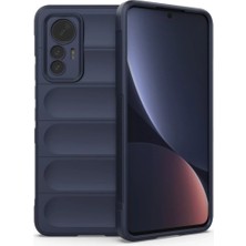 Renas Store Xiaomi Mi 12 Lite Kılıf Optimum Silikon - Lacivert