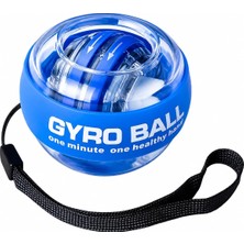 Lovelybird Gyro Ball, El ve Bilek Güçlendirici Döner Top, Kırmızı, Spor Egzersiz Topu