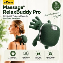 Aesco Ezere Relaxbuddy Pro Ovmalıısıtıcılı Insan Eli Şeklinde Şarjlı Boyun Masaj ALETI-(5775)