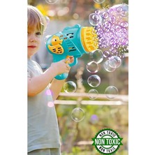 Lrs Store Pilli Köpük Baloncuk Makinesi Tabancası Yeni Tasarım Bol Köpük Süper Bubble Gun Ör
