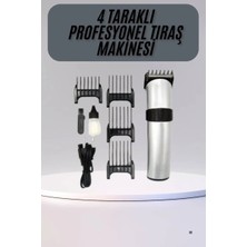 Aesco Hassas Ciltlere Özel Saç Sakal ve Vücut Kuaför Tipi Şarjlı Tıraş Makinesi