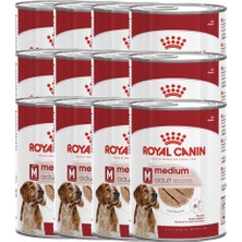 Royal Canin Medium Adult Can Yetişkin Köpek Yaş Maması (410G x 12 Adet)