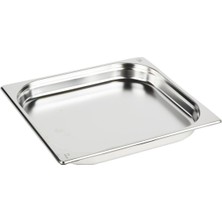 Paslanmaz Çelik Gastronom/gastronorm Küvet Gn 2/3-40 (35,4 x 32,5 x 4 Cm)