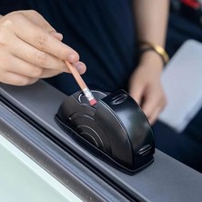 3b Trend Araç Içi Küllük Metal Hazneli Kayar Kapaklı - Dumansız Araba Küllüğü Kokuyu Kese