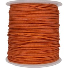 Mg Ropes Paraşüt Ip, Bileklik, Tesbih ve Hobi Ipi 0.8 mm 100 Metre Makara Turuncu
