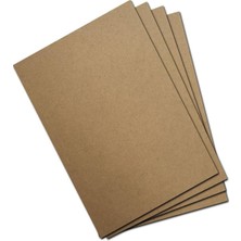 A4 Saman Kraft Kağıt 100 Adet (Saman Kağıt) 80GR (0,49 Kg)