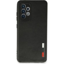 Marsilyan™- Samsung Galaxy A72 Kılıf Loop Deri Silikon - Siyah