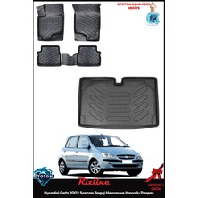 Rizline Hyundai Getz 2022 Bagaj Havuzu ve Havuzlu Paspas ve Ton Koku