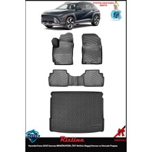 Rizline Hyundai Kona 2023 Benzin/dizel Üst Bagaj Bagaj Havuzu ve Havuzlu Paspas ve Ton Koku
