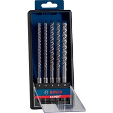 Professional 5 Parça Expert Sds Plus-7x Kırıcı Delici Delme Uçları (Yumuşak Taş, Sert Taş,
