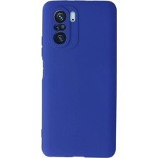 Marsilyan™- Xiaomi Poco F3 Kılıf First Silikon - Lacivert