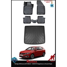 Rizline Fiat Egea 2026 Hatchback - Tamir Kitli Bagaj Havuzu ve Havuzlu Paspas ve Ton Koku