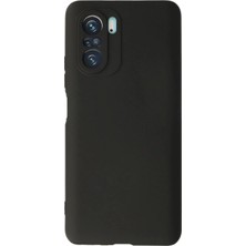 Marsilyan™- Xiaomi Poco F3 Kılıf First Silikon - Siyah