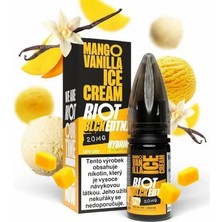 Mango Vanilla Ice Cream 10ML / 20MG Salt Aroma – Mango ve Vanilyalı Dondurma Aromalı