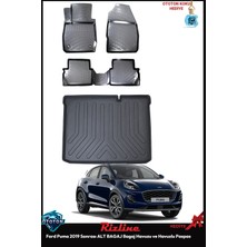Rizline Ford Puma 2021 Alt Bagaj Bagaj Havuzu ve Havuzlu Paspas ve Ton Koku