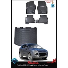 Rizline Ford Kuga 2012 Bagaj Havuzu ve Havuzlu Paspas ve Ton Koku